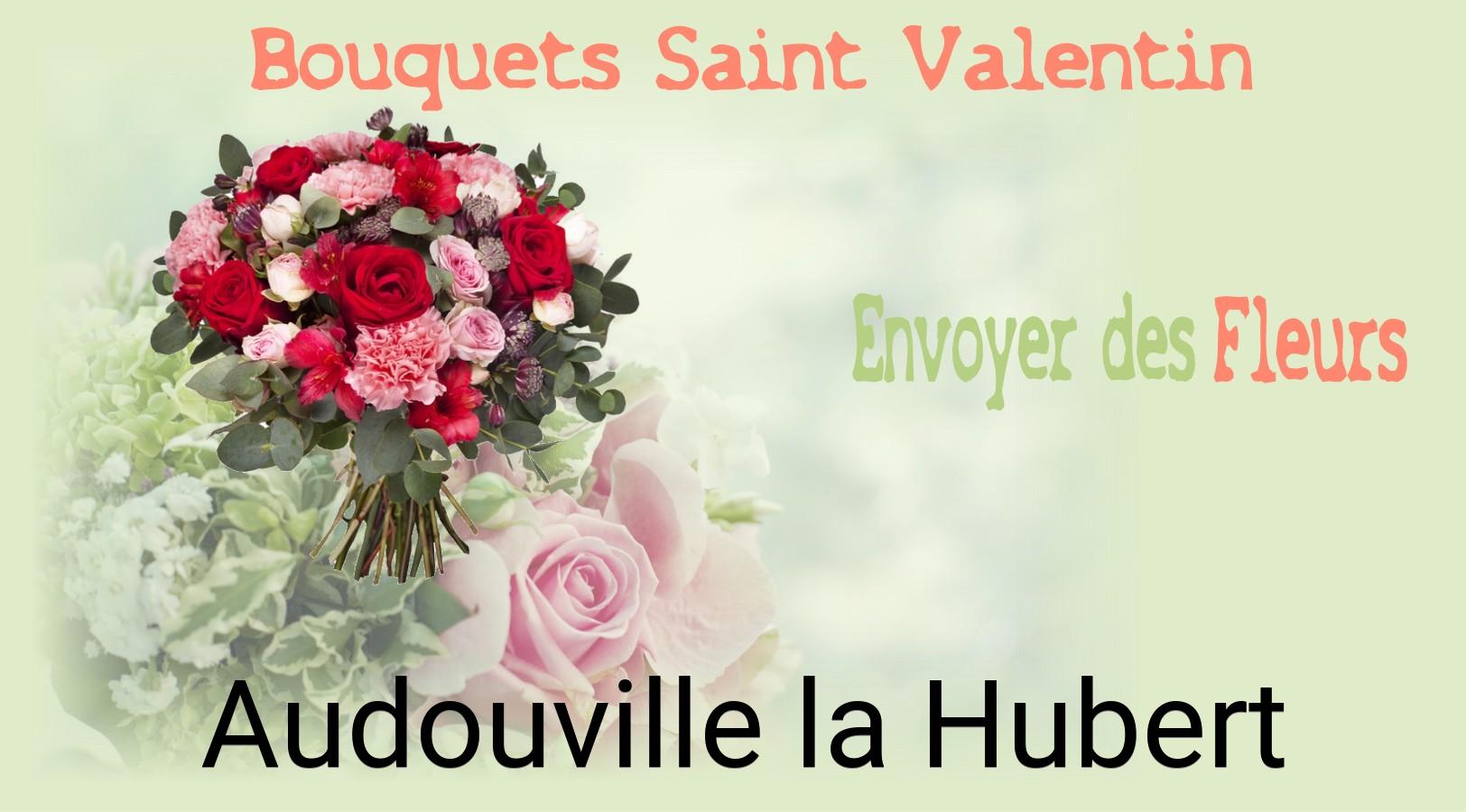 Roses de Saint-Valentin livrées à Audouville-la-Hubert